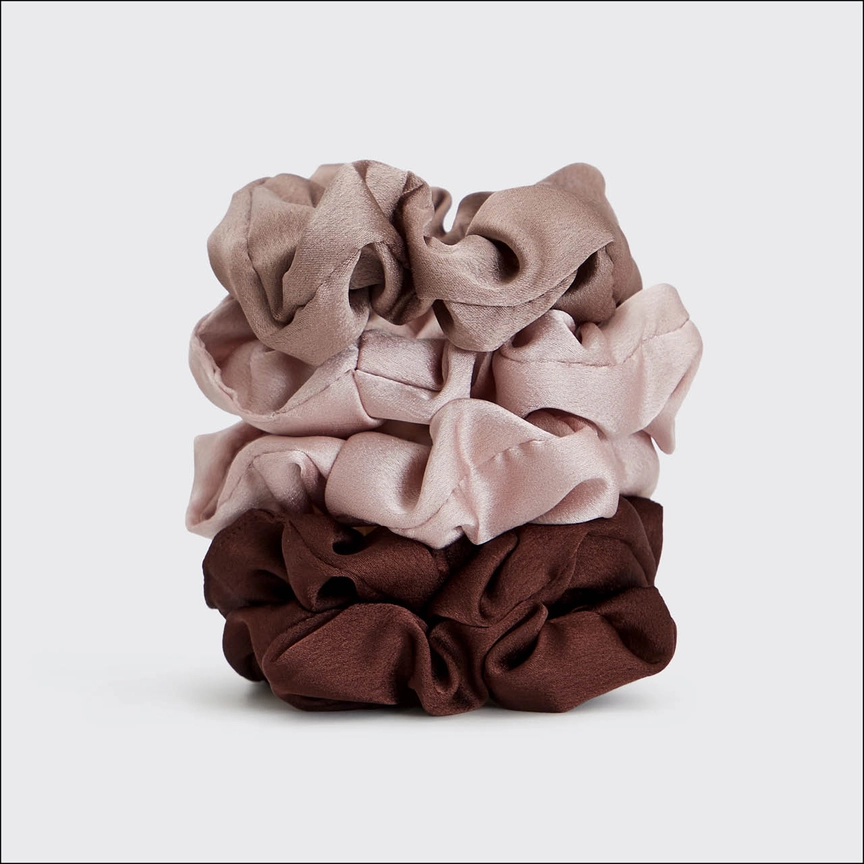 KITSCH - Lot de 5 chou couleur neutre
