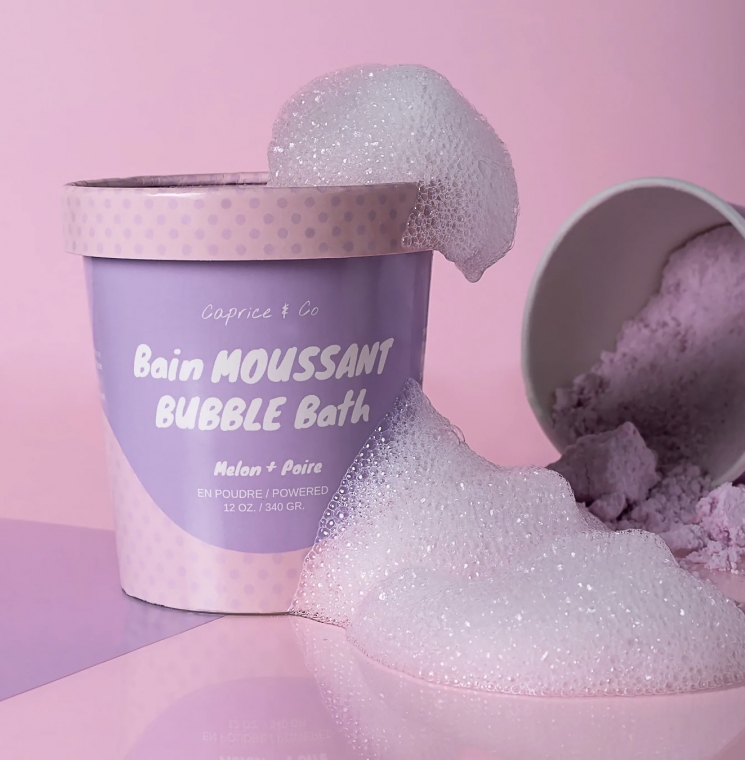 CAPRICE&CO - Bain moussant en poudre (plusieurs odeurs)