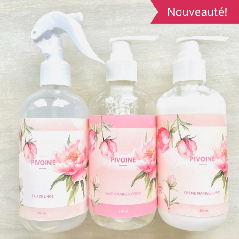 BELLE A CROQUER -  EAU DE LINGE PIVOINE