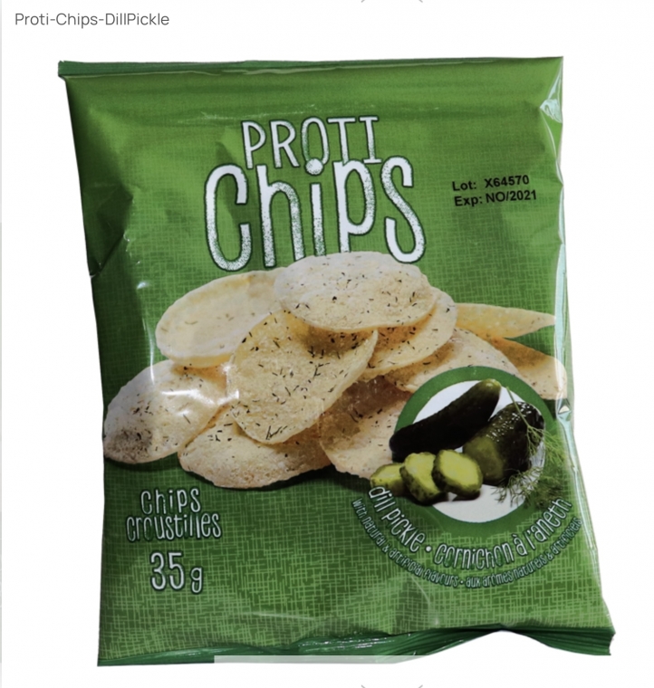 PROTI-CHIPS - Chips cornichon à l’aneth Sachet individuel