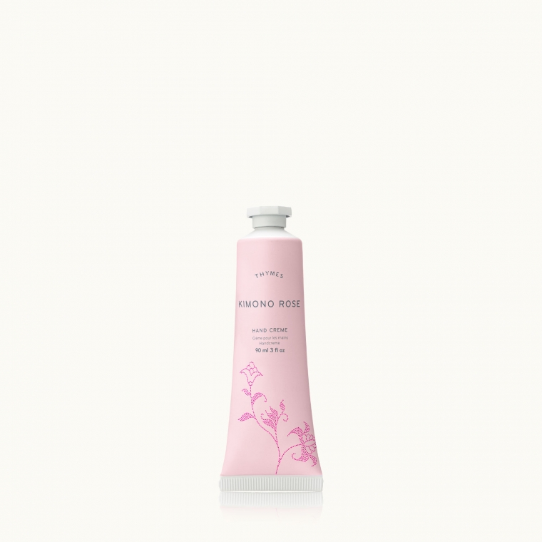 Thymes Trio de crèmes à mains Kimono Rose, Miel de Lavande et Gardénia