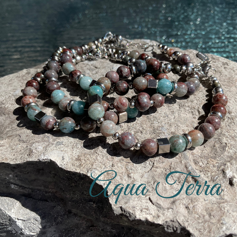 CHANALUNE - Bracelet Aqua Terra - 6mm
