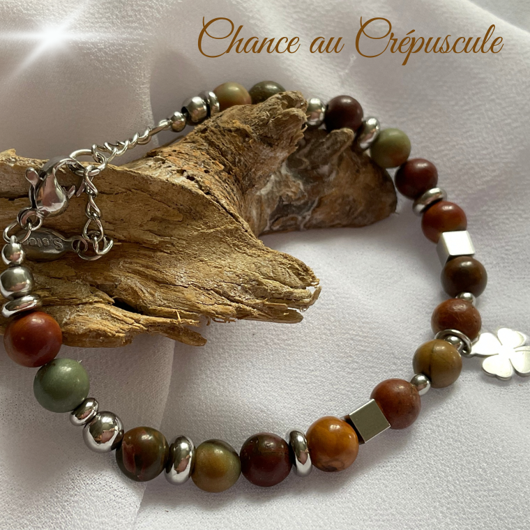 CHANALUNE - Bracelet Chance au Crépuscule - 6mm