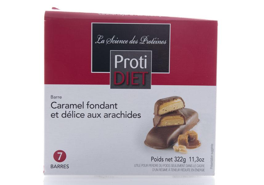 PRODI DIETE - Barre Caramel Fondant et Délice aux Arachides