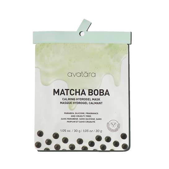 AVATARA - Masque Hydrogel calmant Matcha Boba