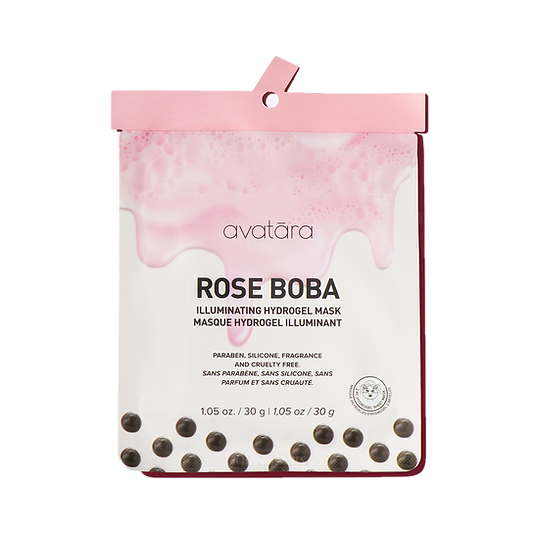 AVATARA - Masque Hydrogel illuminant Rose Boba