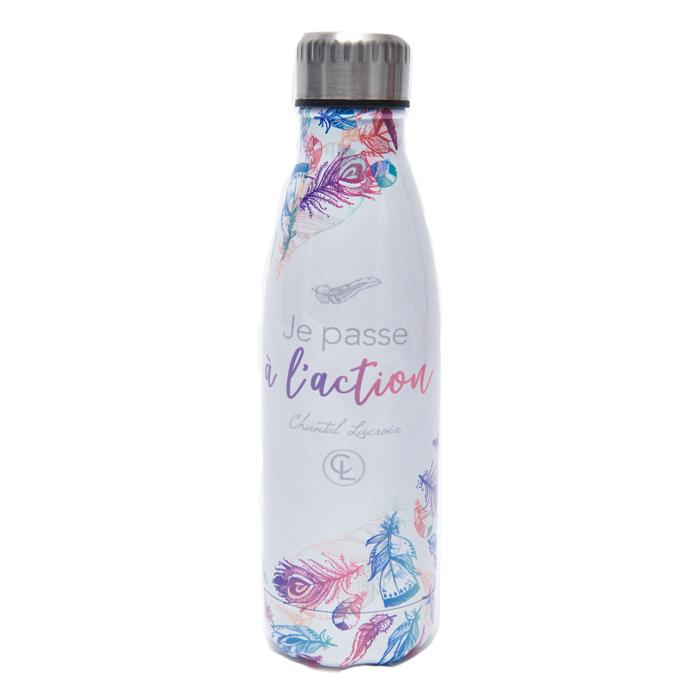 COLLECTION CHANTAL LACROIX -Bouteille d'eau COURAGE