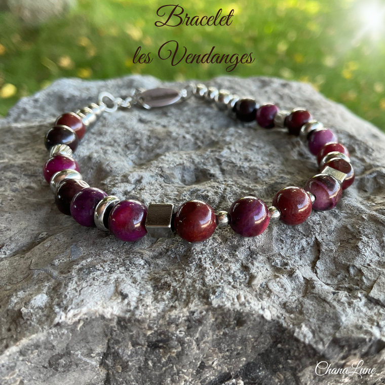 CHANALUNE - Bracelet Les Vendanges - 6mm