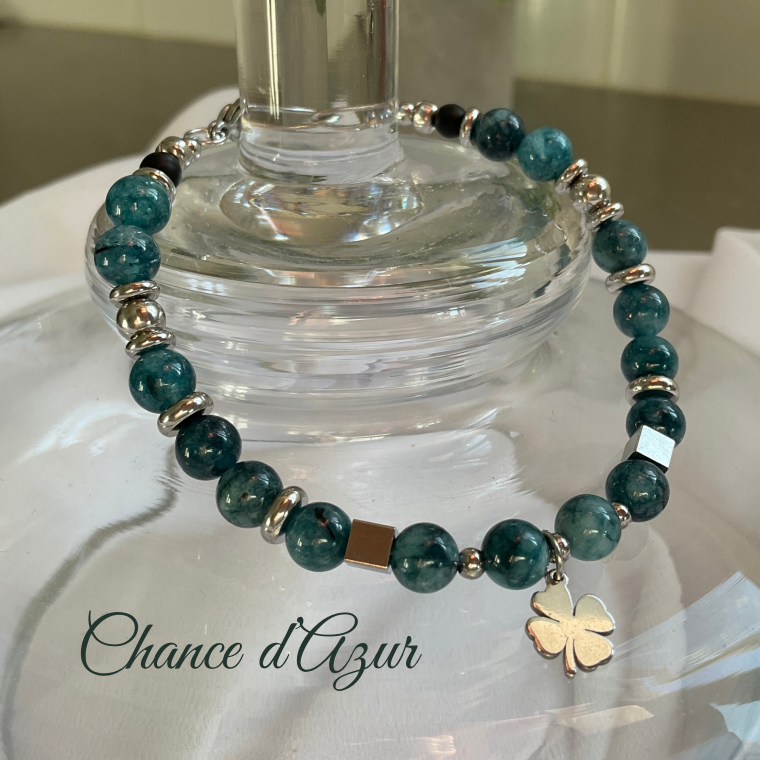 CHANALUNE - Bracelet Chance D'Azur - 6mm