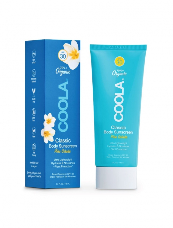 Coola crème solaire Classique corps FPS 30 - Piña Colada