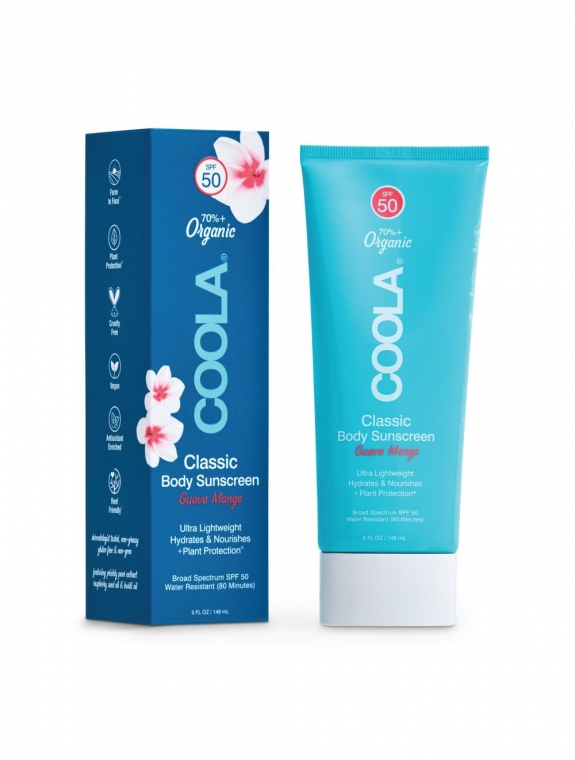 Coola Crème solaire classique Corps FPS 50 - Goyave Mangue