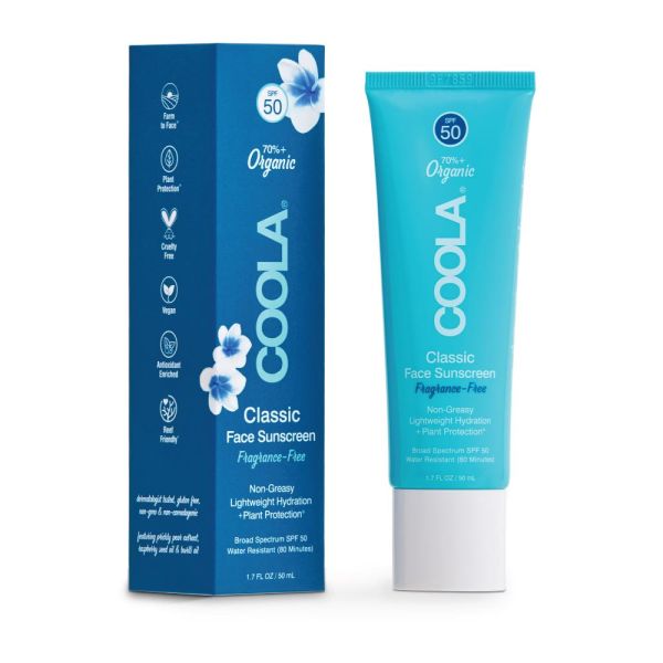 Coola: Classique Visage FPS 50 Lotion Sans Parfum