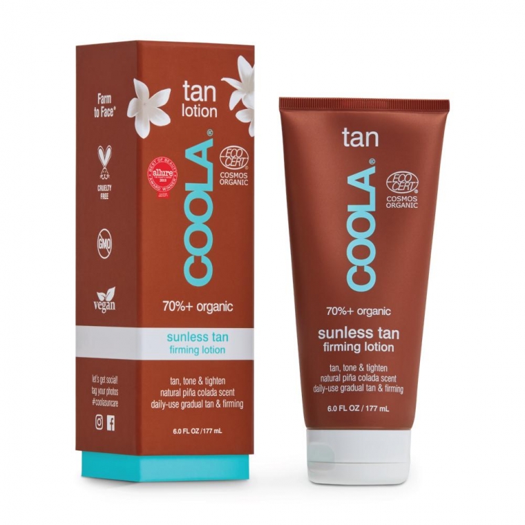 Coola Lotion raffermissante pour bronzage sans soleil