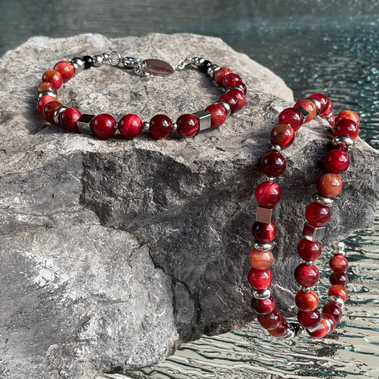 CHANALUNE - Bracelet Grenadine - 6mm