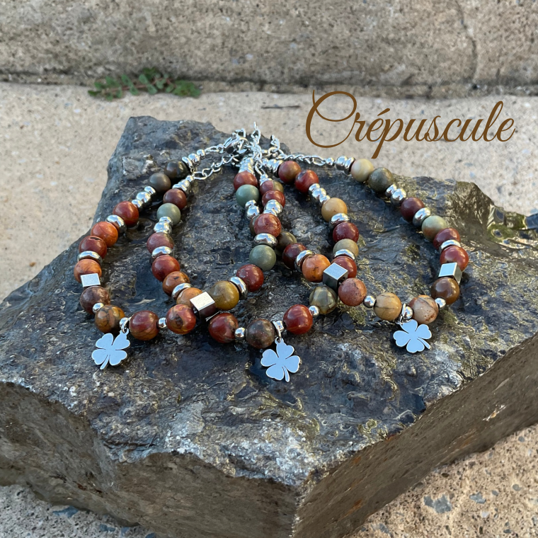 CHANALUNE - Bracelet Chance au Crépuscule - 6mm