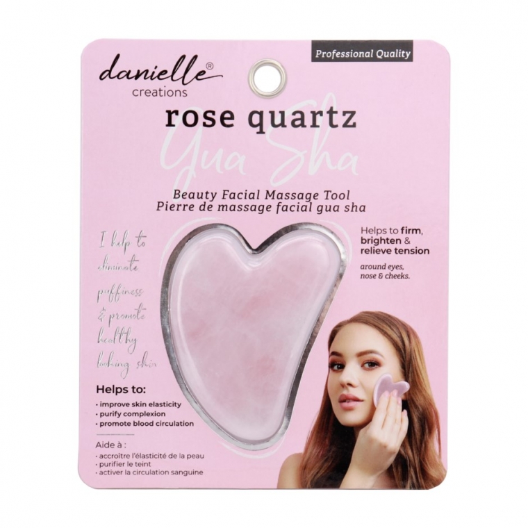 DANIELLE CRÉATION - Gua Sha - Rose Quartz