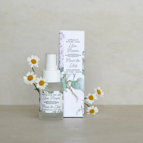 DOT & LIL - Huile parfumée pour corps + maison Fleur de lilas