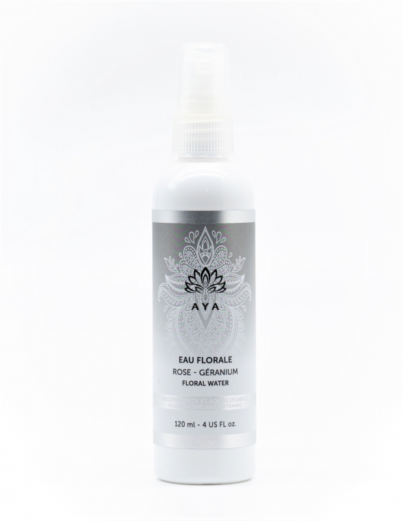 AYA - Eau floral Rose-Géranium