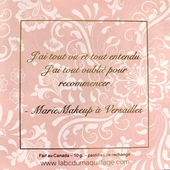 MARILYN PELLERIN MAQUILLAGE - COLLECTION MINI-VERSAILLES