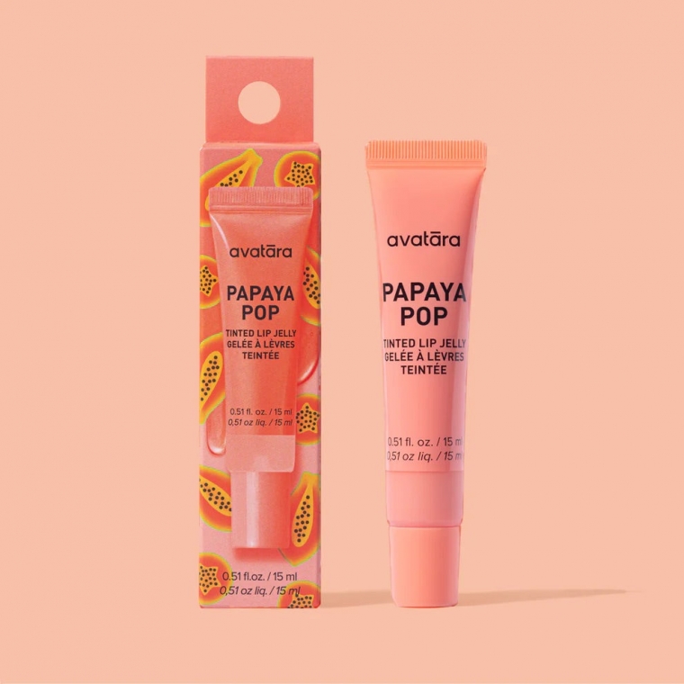 AVATARA - Gelée à lèvres teintée Papaya Pop