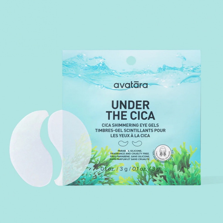 AVATARA - Timbres-Gel scintillants pour les yeux Under The Cica