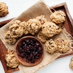 Biscuits avoine pomme-canelle