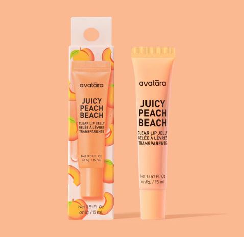 AVATARA - Gelée à lèvres transparente JUICY PEACH BEACH