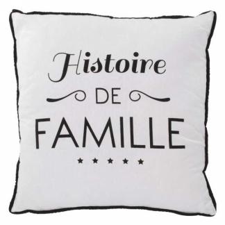 Attitudes - Coussin Histoire de famille