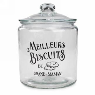 Attitudes - Pot à biscuits en verre