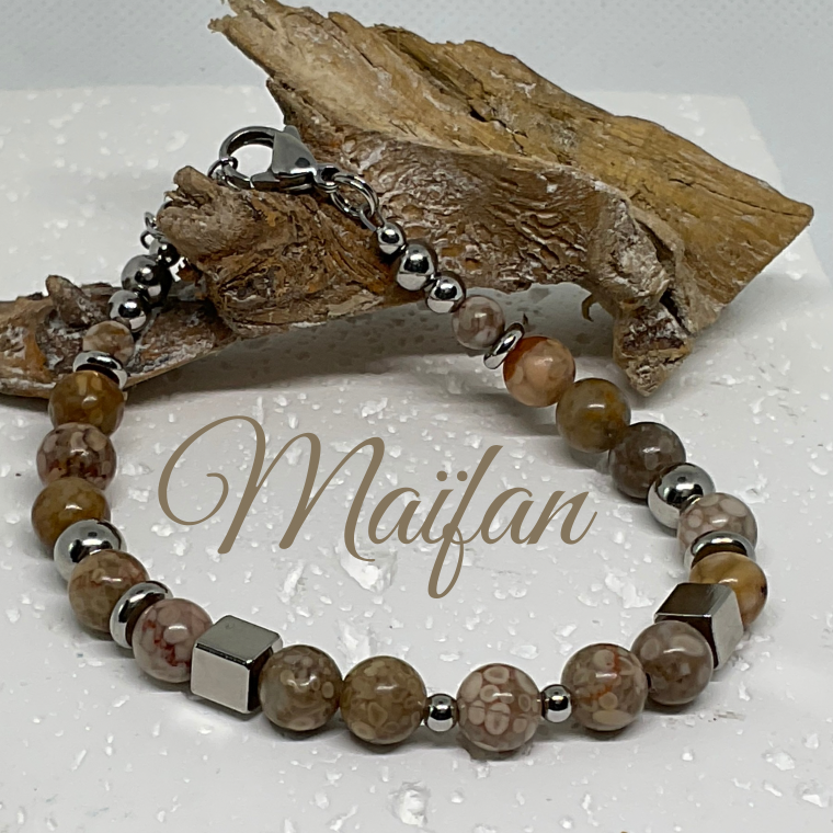 CHANALUNE - Bracelet Maïfan - 6mm