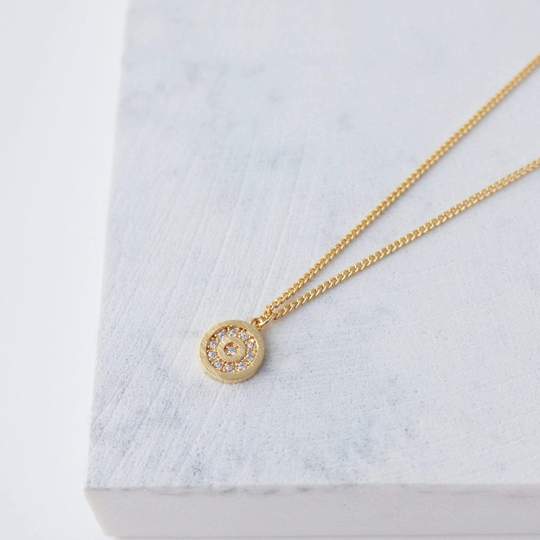 LOVER'S TEMPO - Collier Cercle Pavé