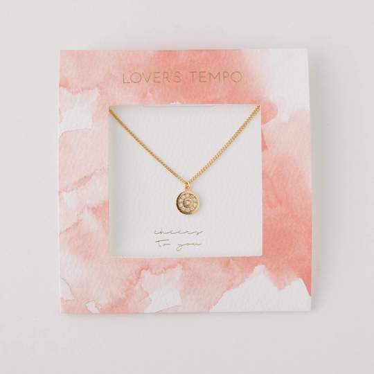 LOVER'S TEMPO - Collier Cercle Pavé