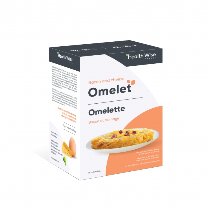 HEALTH WISE -Omelette Bacon Fromage