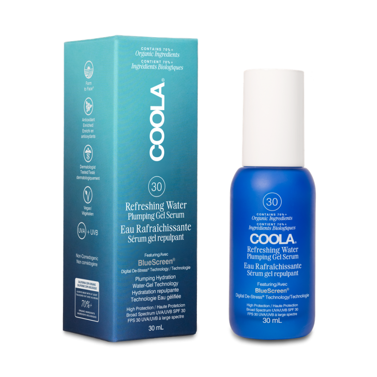 COOLA  - Sérum Gel Repulpant Eau rafraichissante FPS 30