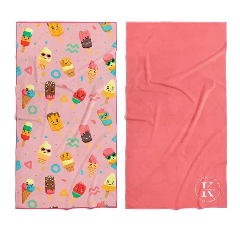 K5 CLOTHING -  SERVIETTE MICROFIBRE –  Friandise glacé
